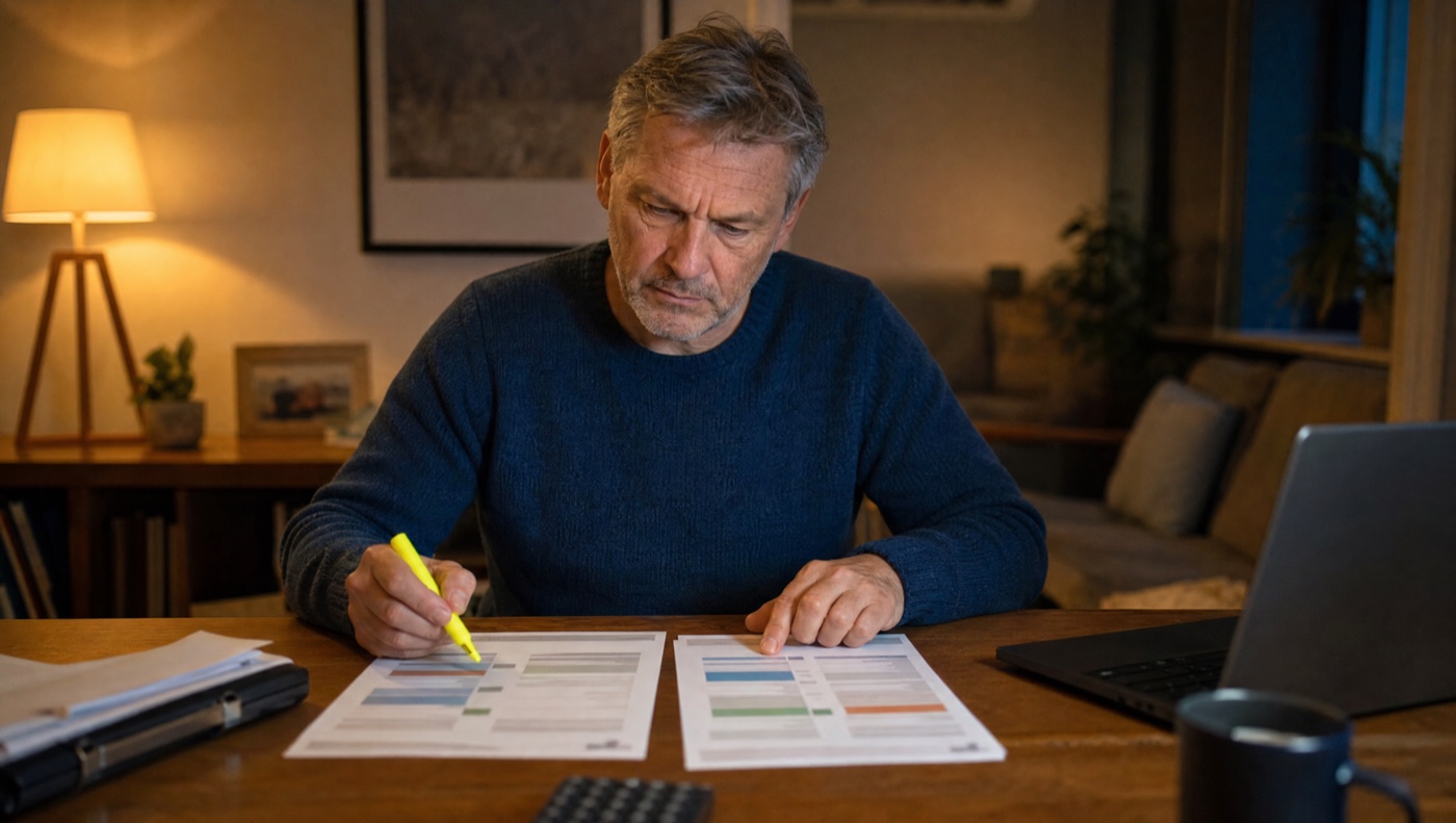 Zwei Energieverträge im direkten Vergleich